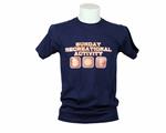 T-shirt sunday recreational activity blu