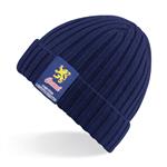 Berretto blu casual logo