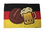 Bandiera calcio & birra germania 70 x 100 cm