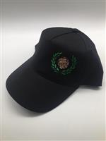 Cappello baseball bimbo nero pallone & alloro