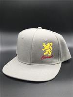 Cappello snapback casual logo grigio