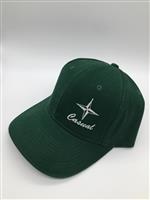 Cappello baseball verde casual x