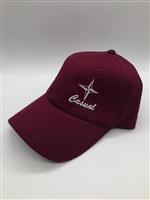 Cappello baseball granata casual x