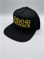 Cappello snapback 1312 nero/giallo
