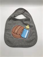 Bavetta bimbo grigia primi calci