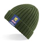 Berretto verde casual logo