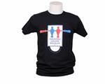 T-shirt amatori calcio balilla nera