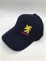 Cappello baseball blu casual logo