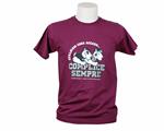 T-shirt complice sempre granata