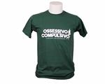 T-shirt ossessivo compulsivo verde