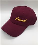 Cappello baseball granata casual giallo