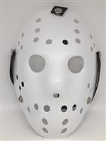 Maschera hockey bianca
