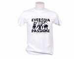 T-shirt eversiva passione bianca
