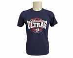 T-shirt sottocultura ultras blu