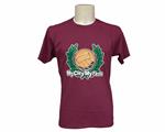 T-shirt my cyty my firm granata