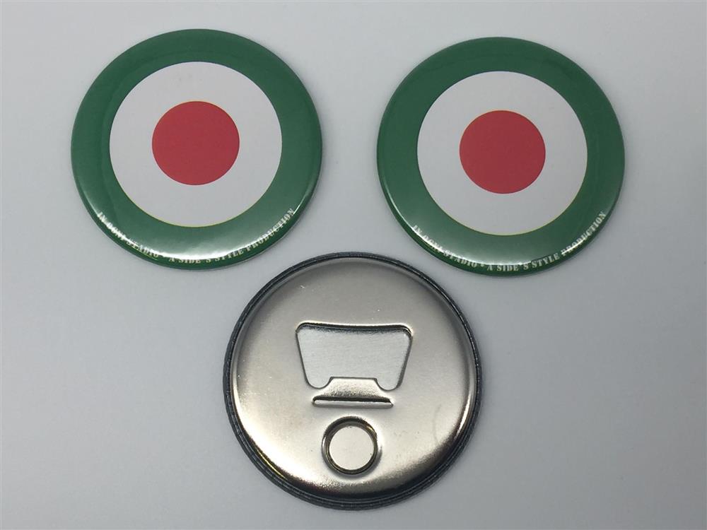 Apribottiglia-magnete_target_tricolore Apribottiglia-magnete target tricolore - Image 1