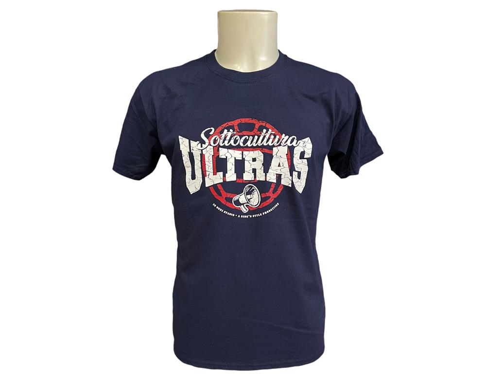 T-shirt_sottocultura_ultras_blu T-shirt sottocultura ultras blu - Image 1