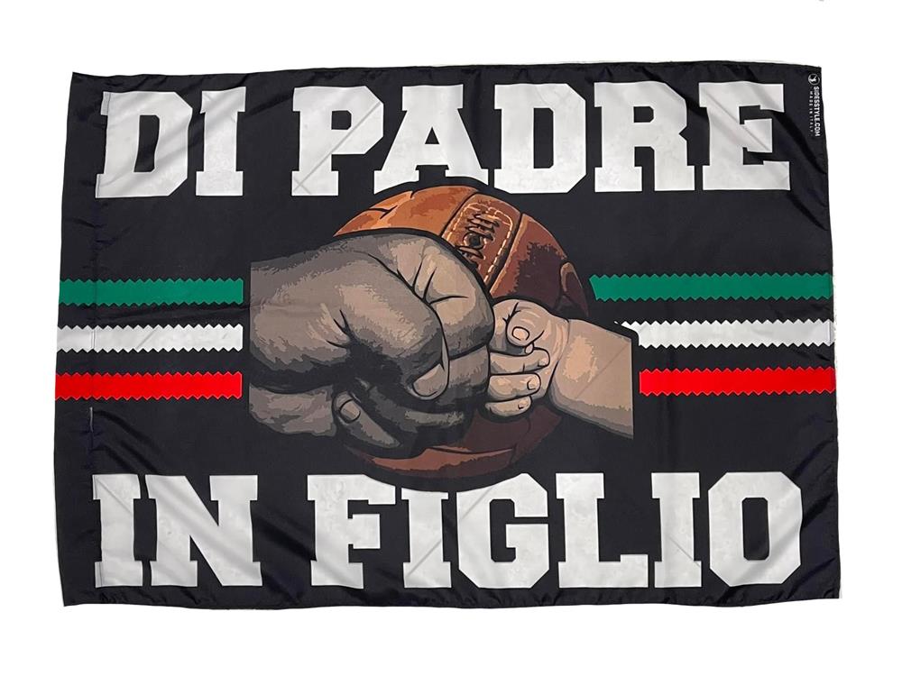 Bandiera_di_padre_in_figlio_nera_70_x_100_cm Bandiera di padre in figlio nera 70 x 100 cm - immagine 1