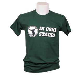 T-shirt in ogni stadio verde