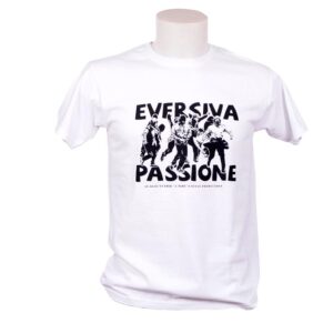T-shirt eversiva passione bianca