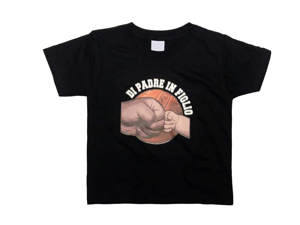 T-shirt_bimbo_nera_di_padre_in_figlio T-shirt bimbo nera di padre in figlio - Image 1