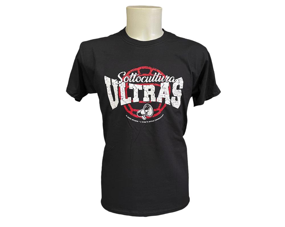 T-shirt_sottocultura_ultras_nera T-shirt sottocultura ultras nera - Image 1