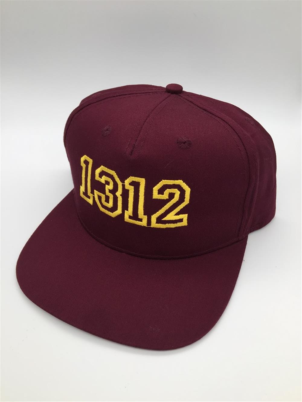 Cappello_snapback_1312_granata Cappello snapback 1312 granata - immagine 1