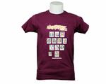 T-shirt nightmare granata