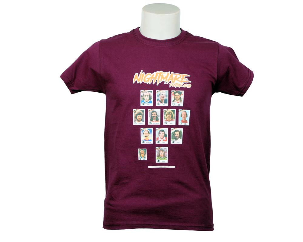T-shirt_nightmare_granata T-shirt nightmare granata - immagine 1