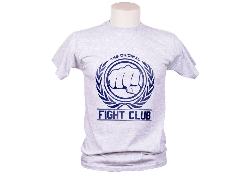 T-shirt_fight_club_grigia T-shirt fight club grigia - immagine 1