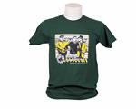 T-shirt vestirsi bene comportasi male verde