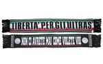 Sciarpa in lana liberta' per gli ultras