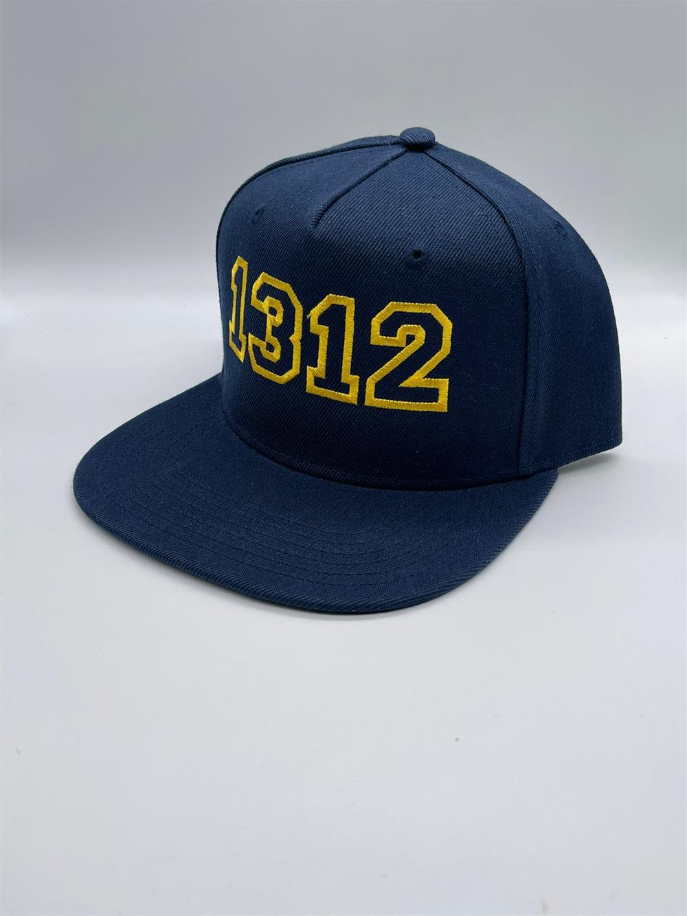 Cappello_snapback_1312_blugiallo Cappello snapback 1312 blu/giallo - immagine 1