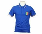Polo italia azzurra
