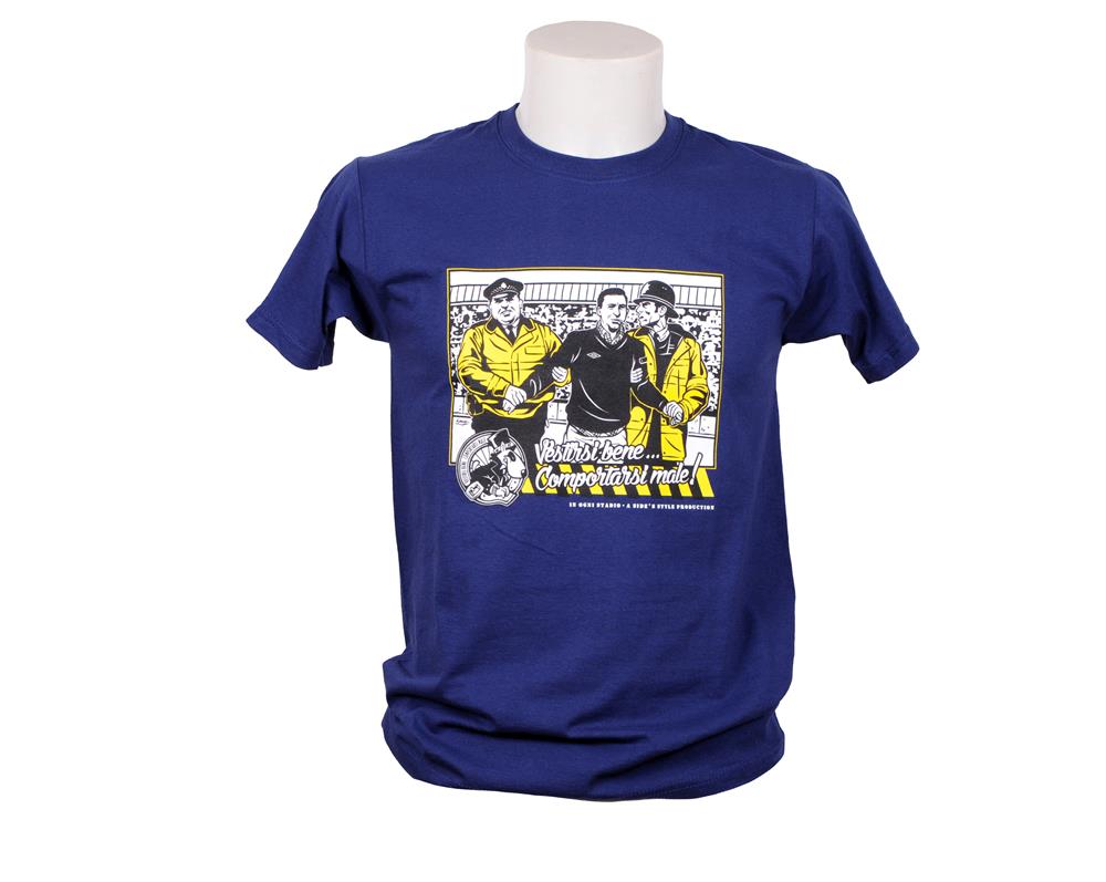 T-shirt vestirsi bene comportasi male blu