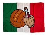 Bandiera calcio & vino italia 70 x 100 cm