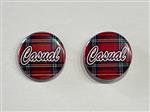 Spilletta casual tartan 2,5 cm