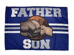 Bandiera from father to son 70 x 100 cm